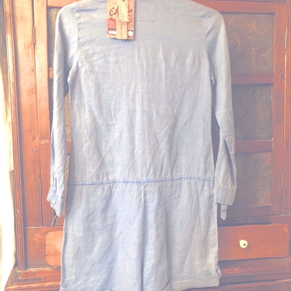 ♥️♥️♥️ Vintage blue NWT Milano romper